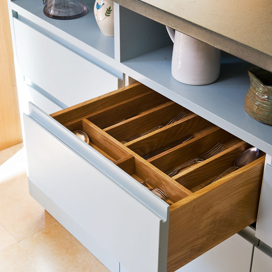 Cutlery drawer Cutlery drawer | Take a tour around a functional family kitchen | Kitchen | PHOTO GALLERY | Beautiful Kitchens | Housetohome.co.uk