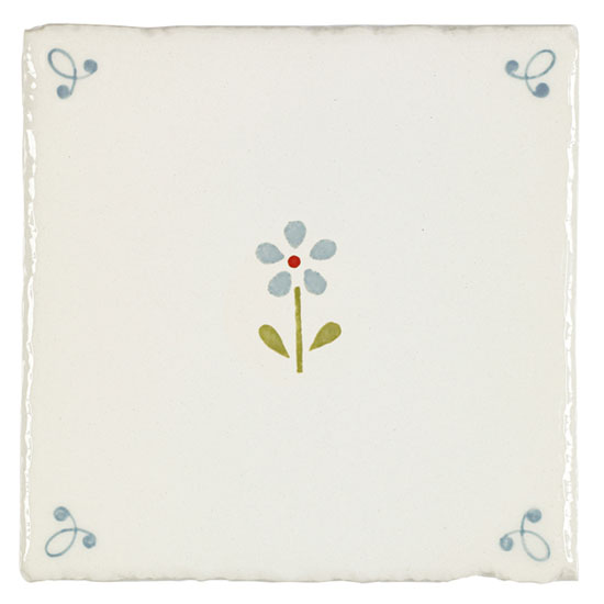 Flowerbed tile from Susie Watson Designs | Bathroom tiles - 10 of the best | Bathroom | PHOTO GALLERY | Country Homes and Interiors | Housetohome
