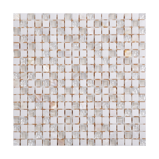 Glass pearl mosaic from Better Bathrooms | Bathroom tiles - 10 of the best | Bathroom | PHOTO GALLERY | Country Homes and Interiors | Housetohome