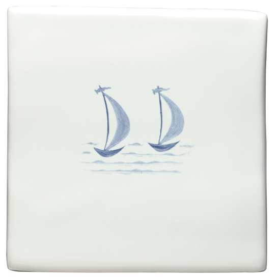 Boats tile from The Winchester Tile Company | Bathroom tiles - 10 of the best | Bathroom | PHOTO GALLERY | Country Homes and Interiors | Housetohome