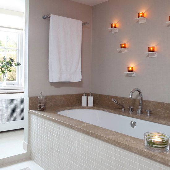 Modern luxurious bathroom | Bathroom decorating ideas | PHOTO GALLERY | Housetohome.co.uk