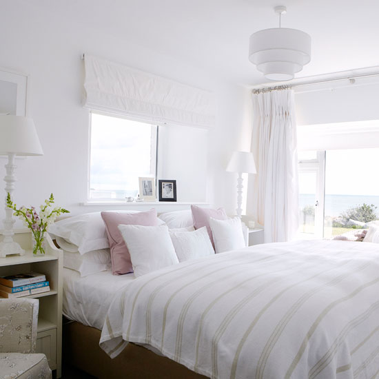 Keep it simple with a white scheme | Country bedroom ideas - 10 of the best | Bedroom | PHOTO GALLERY | Country Homes and Interiors | Housetohome