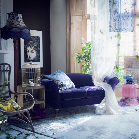 Watercolour living room Watercolour living room | Modern living room ideas | Living room | PHOTO GALLERY | Livingetc | Housetohome.co.uk