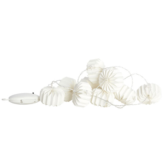 Origami Fairy Lights from Rigby and Mac | Fairy lights | Lighting | PHOTO GALLERY | Livingetc | housetohome
