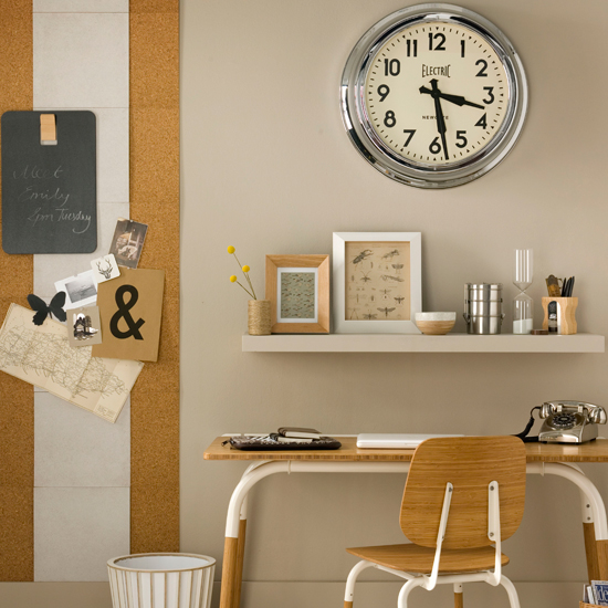 Industrial home office | Calming neutrals | Decorating ideas | PHOTO GALLERY | Housetohome.co.uk