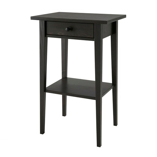 Hemnes bedside table from Ikea Hemnes bedside table from Ikea | Modern patchwork bedroom | PHOTO GALLERY | Housetohome.co.uk