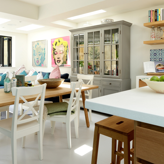 Open-plan kitchen-diner | housetohome.co.uk