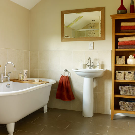 Stylish storage | bathroom | PHOTO GALLERY | Style at Home | Housetohome
