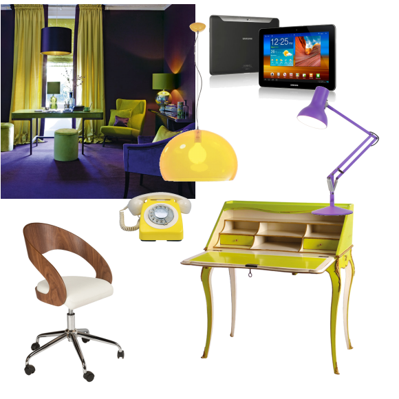 Helen Flanagan's home office