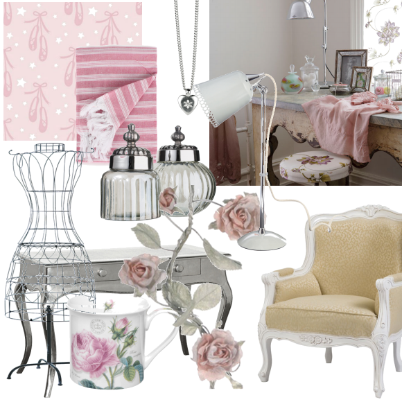 Pretty home office