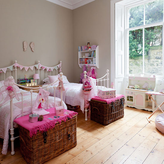 Matching toy chests | 10 of the best budget ideas for children's bedrooms | Bedrooms | PHOTO GALLERY | Style at Home | Housetohome