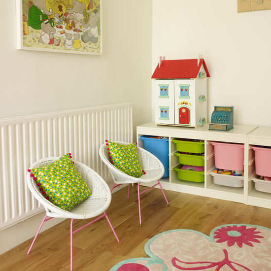 Colourful storage | 10 of the best budget ideas for children's bedrooms | Bedrooms | PHOTO GALLERY | Style at Home | Housetohome