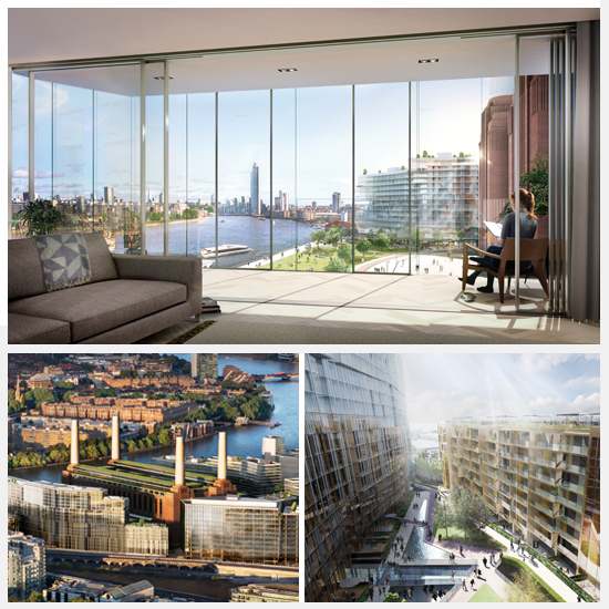 A little slice of Art Deco history: Battersea Power Station's luxury flats will come with amazing views as standard