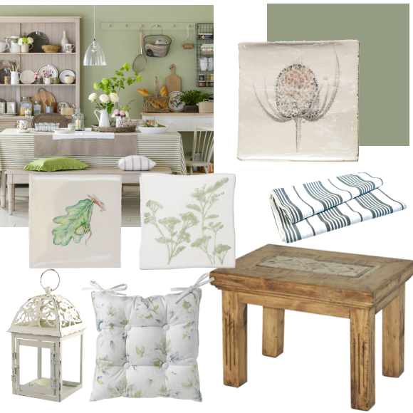 Botanical kitchen-diner