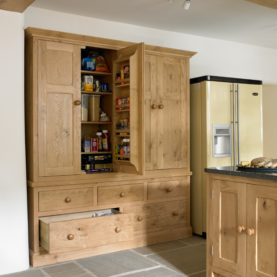Bespoke kitchen larder cupboard