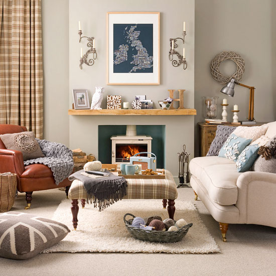 Cosy living room retreat | Traditional living room ideas ...