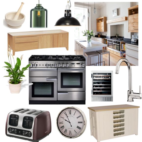 Modern wood kitchen