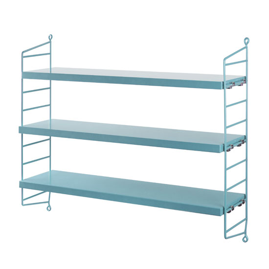 String pocket shelf from Funktion Alley | Wall-hung shelving units | Home office | PHOTO GALLERY | Livingetc | Housetohome.co.uk