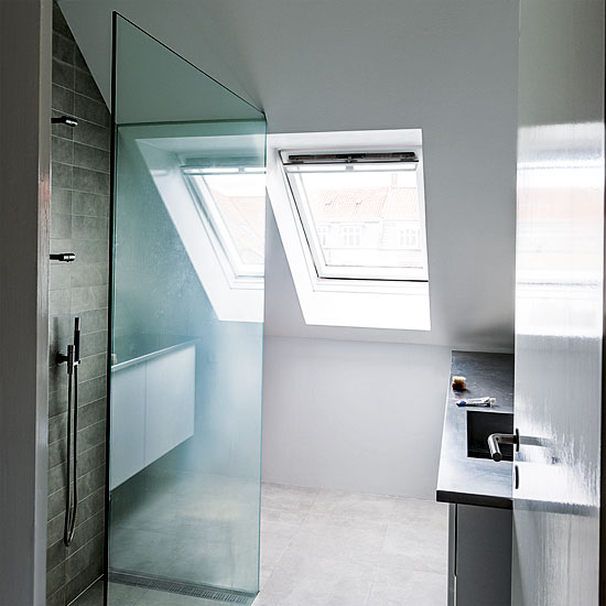 Bathroom Bathroom | Take a tour around an unusual and edgy apartment in Denmark | House tour | PHOTO GALLERY | Livingetc | Housetohome.co.uk