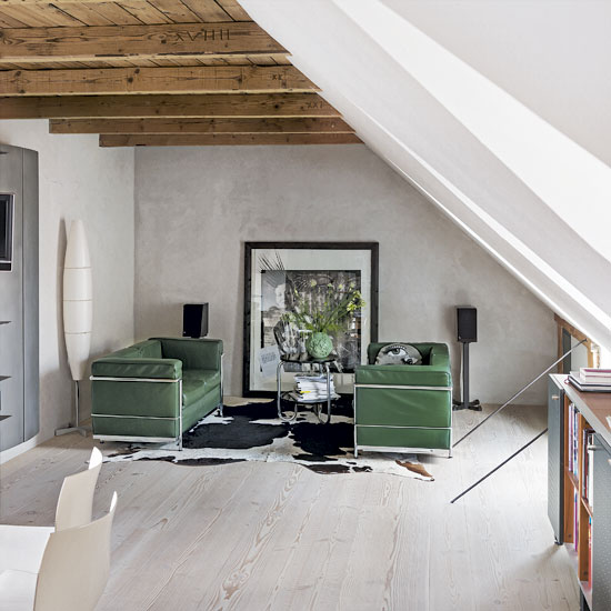 Take a tour around an unusual and edgy apartment in Denmark