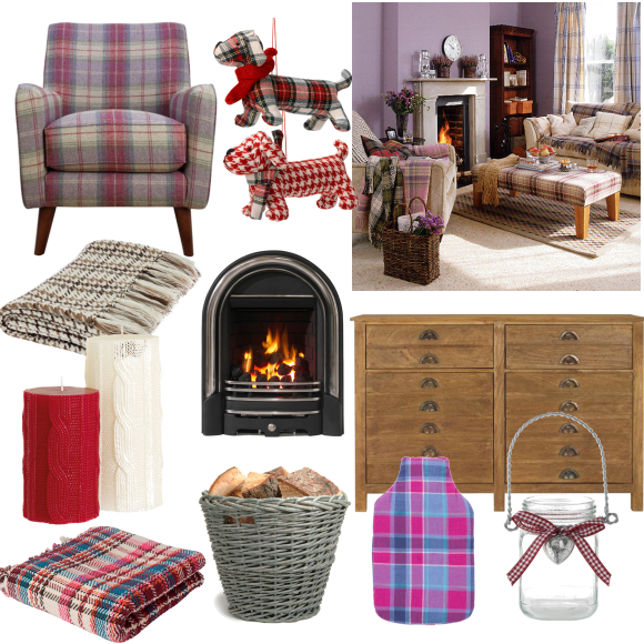 Cosy 'Burns Night' living room
