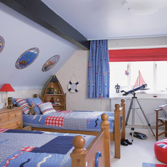 Nautical boy's bedroom | Boy's bedroom ideas | PHOTO GALLERY | 25 Beautiful Homes | Housetohome.co.uk
