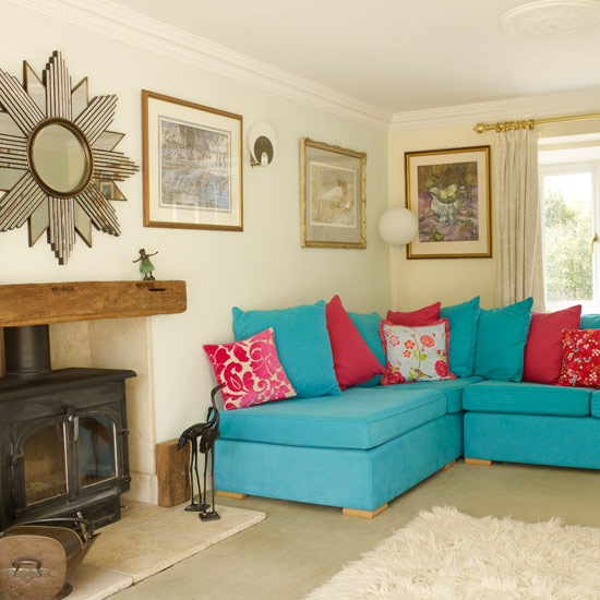 Living Room Ideas With Light Blue Sofa - Decorating around a navy blue sofa – 9 interior scheme ideas you can use your existing couch for