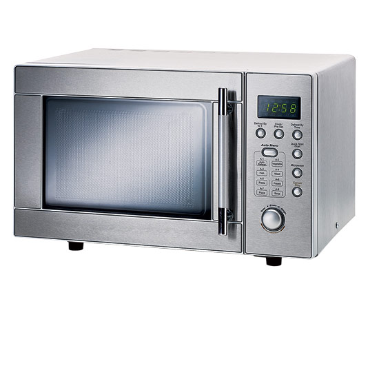 Stainless-steel-microwave--Sainsburys--S