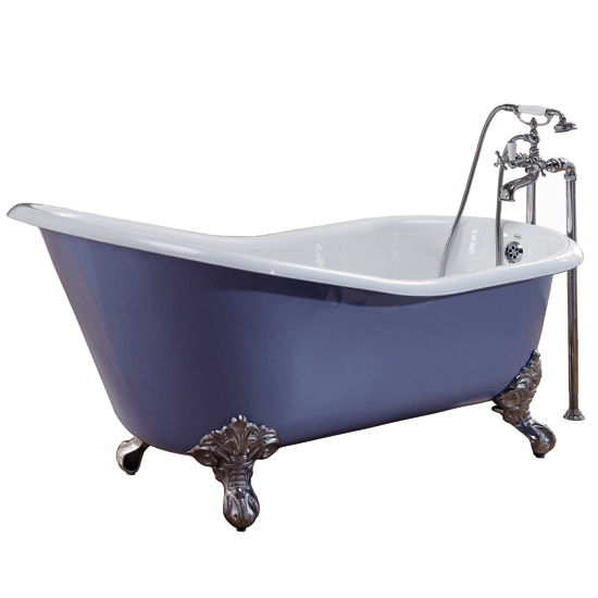 Cambridge slipper bath from CP Hart Cambridge slipper bath from CP Hart | Roll-top baths - 10 of the best | Bathroom | PHOTO GALLERY | Country Homes & Interiors | Housetohome.co.uk
