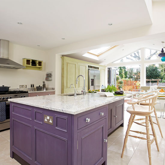 Zoned kitchen extension | Kitchen extension | PHOTO GALLERY | Beautiful Kitchens | Housetohome.co.uk