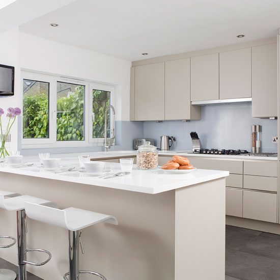 Check out this sleek kitchen
