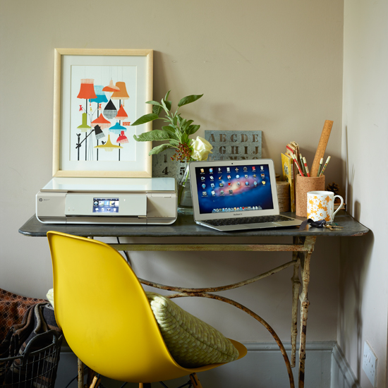 Vintage country home office