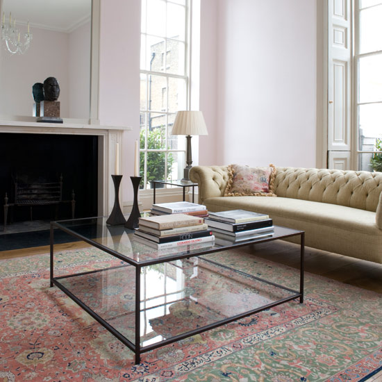Find a glass-framed coffee table | Celia Rufey's furniture decorating tips and advice | Furniture decorating ideas | Celia Rufey | PHOTO GALLERY | FAQ | Homes & Gardens | Housetohome