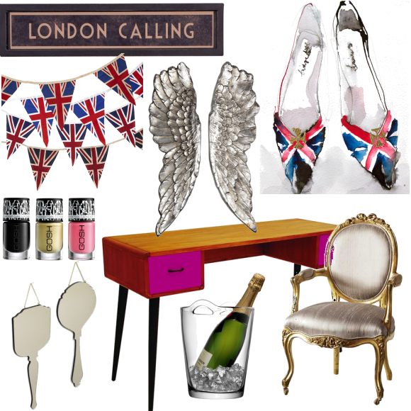 Lily Allens dressing room