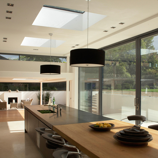 See the light Open-plan kitchen ideas housetohome.