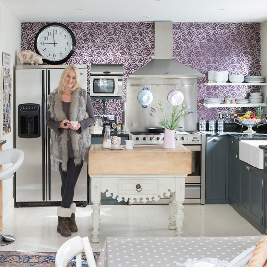Take a tour around Karen's gorgeous home, full of elegant French touches