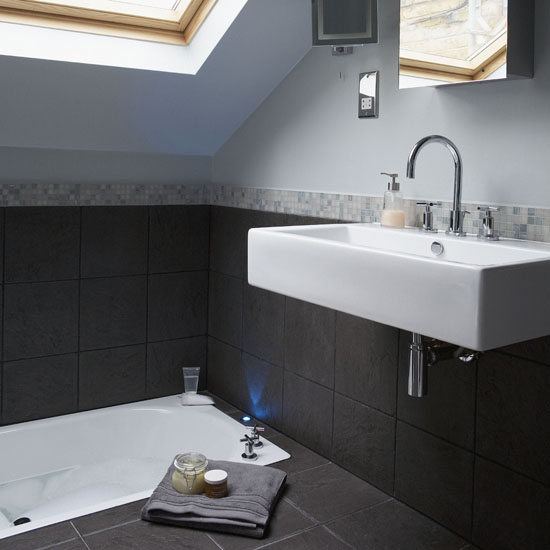 Luxe sunken bath | Bathroom | PHOTO GALLERY | Ideal Home | Housetohome