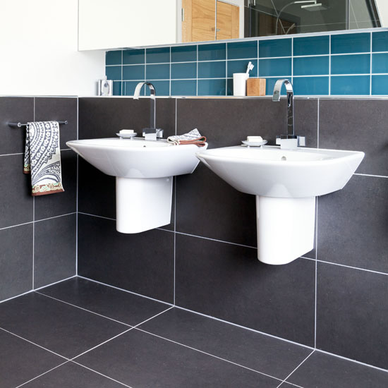 Matching wall and floor tiles | Bathroom | PHOTO GALLERY | Ideal Home | Housetohome