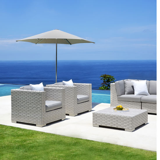 Lie back and think of summer, with Indian Ocean's outdoor range