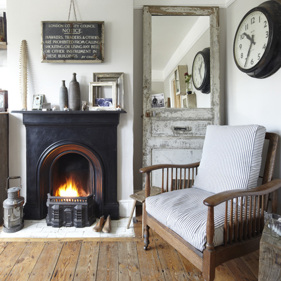 Living room | Vintage style | Victorian terraced house | PHOTO GALLERY | Ideal Home | Housetohome