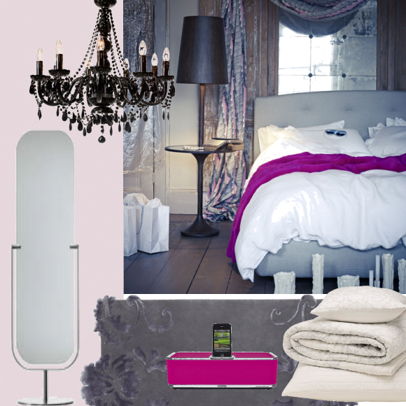 Dusky bedroom