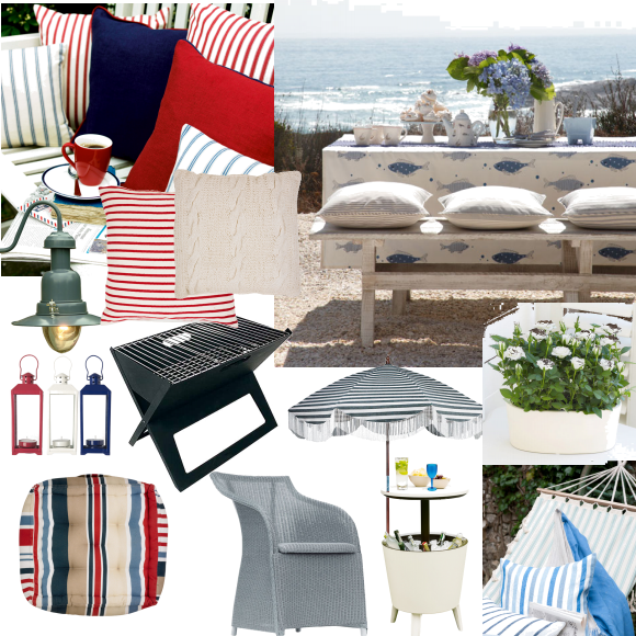 Garden by the sea