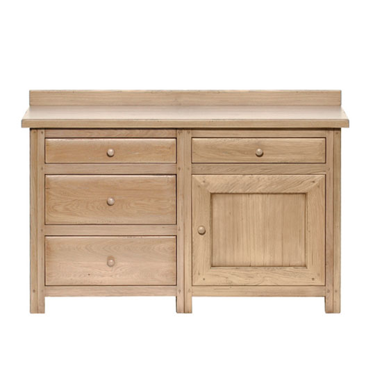 Bastide oak kitchen unit from Fired Earth Freestanding kitchen units