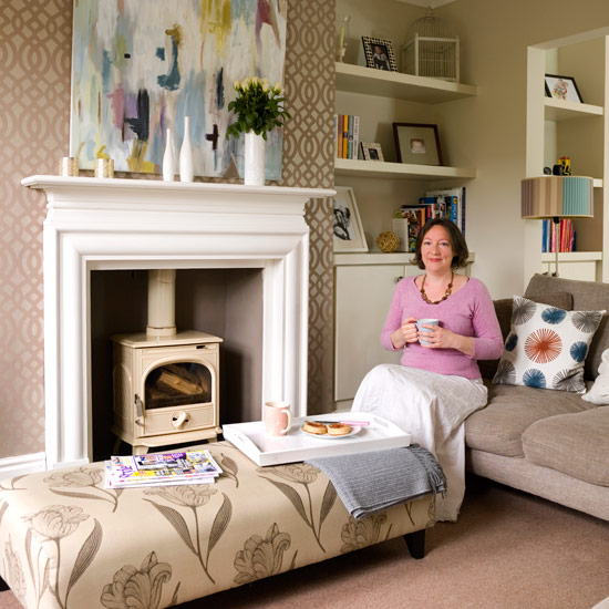 Discover Sarah's pretty home, with its timeless neutral colour scheme