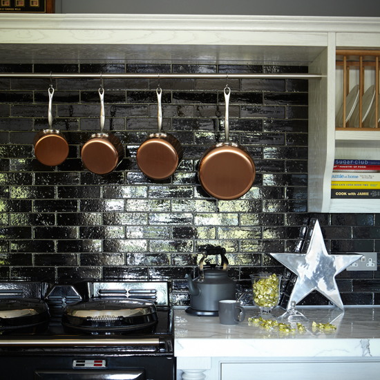 Modern country kitchen with Aga