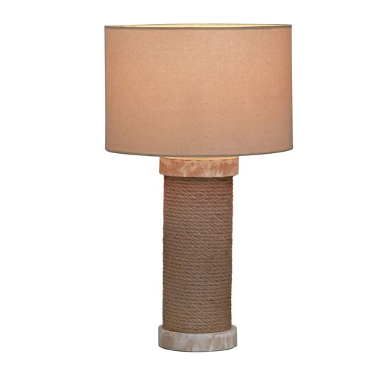 Cream Poppy Printed lamp by Betty Jackson.Black from Debenhams Table