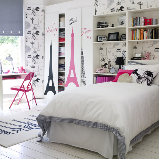 Go for a chic city theme | Teenage girls' bedroom ideas - 10 of ...