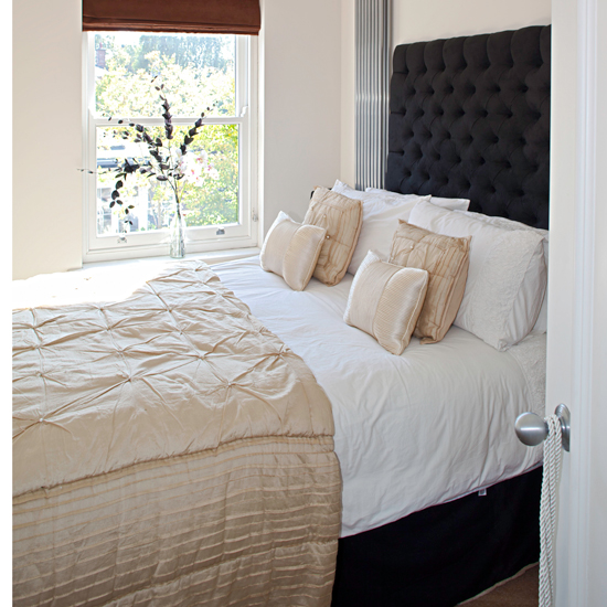 Sophisticated neutral bedroom