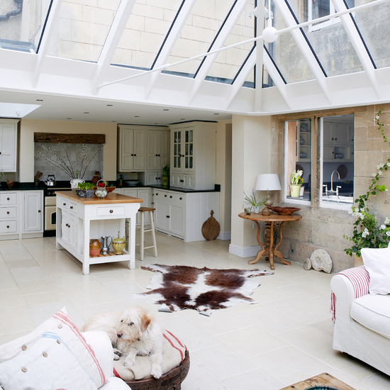 White country conservatory