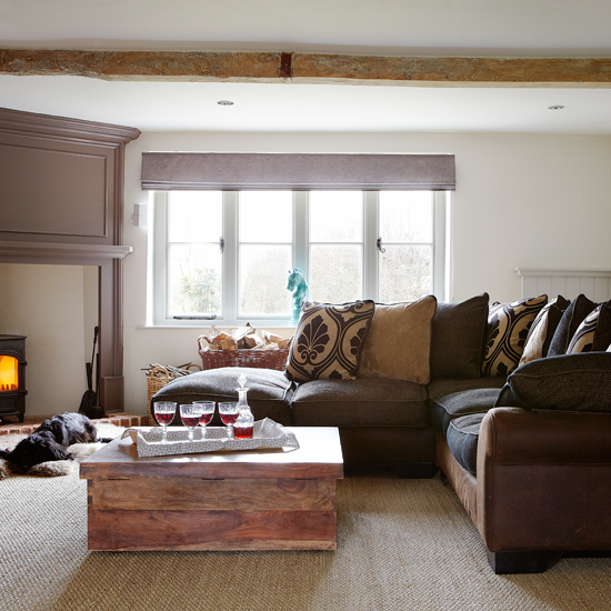 Warm and cosy living room 
